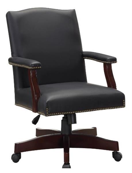 Lorell Traditional Executive Bonded Leather Chair